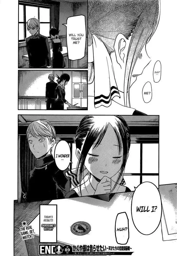 Kaguya-sama wa Kokurasetai - Tensai-tachi no Renai Zunousen Chapter 99 19